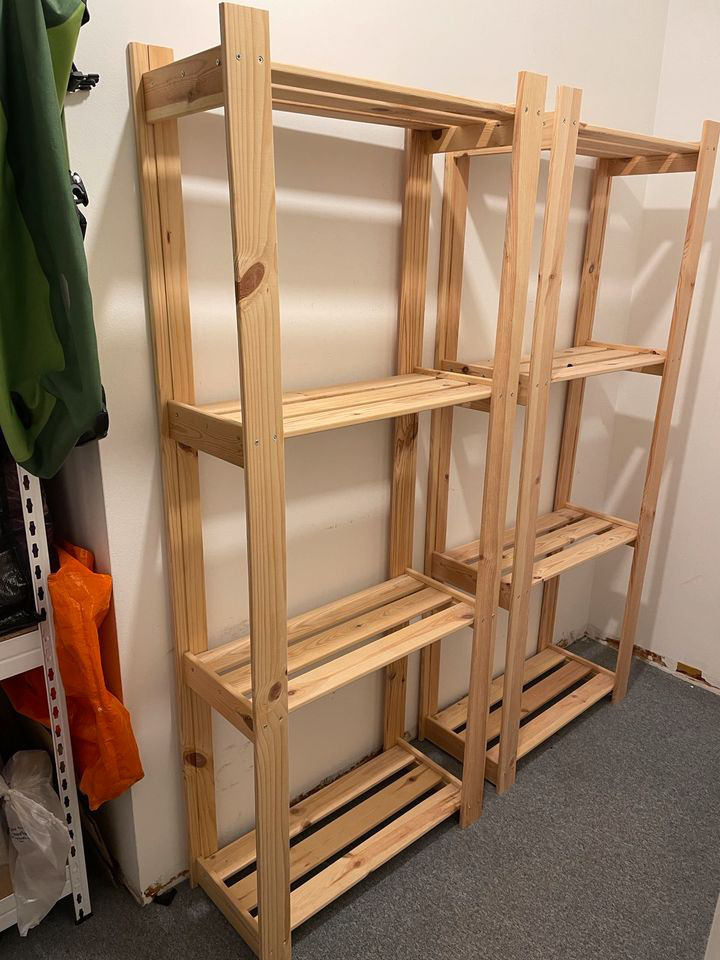 Etajeră compactă din lemn IKEA - Livrare în toată Moldova! фото 1