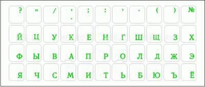 наклейки на клавиатуру foto 0