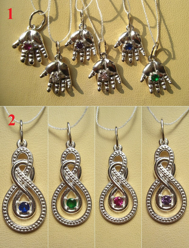 Серебро 925 пробы - подвески, кулоны, броши. Argint 925 - pandative, broșe. foto 4