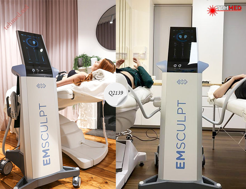 Аппарат для коррекции фигуры EMSCULPT Q2139 Dispozitiv de modelare a corpului фото 3