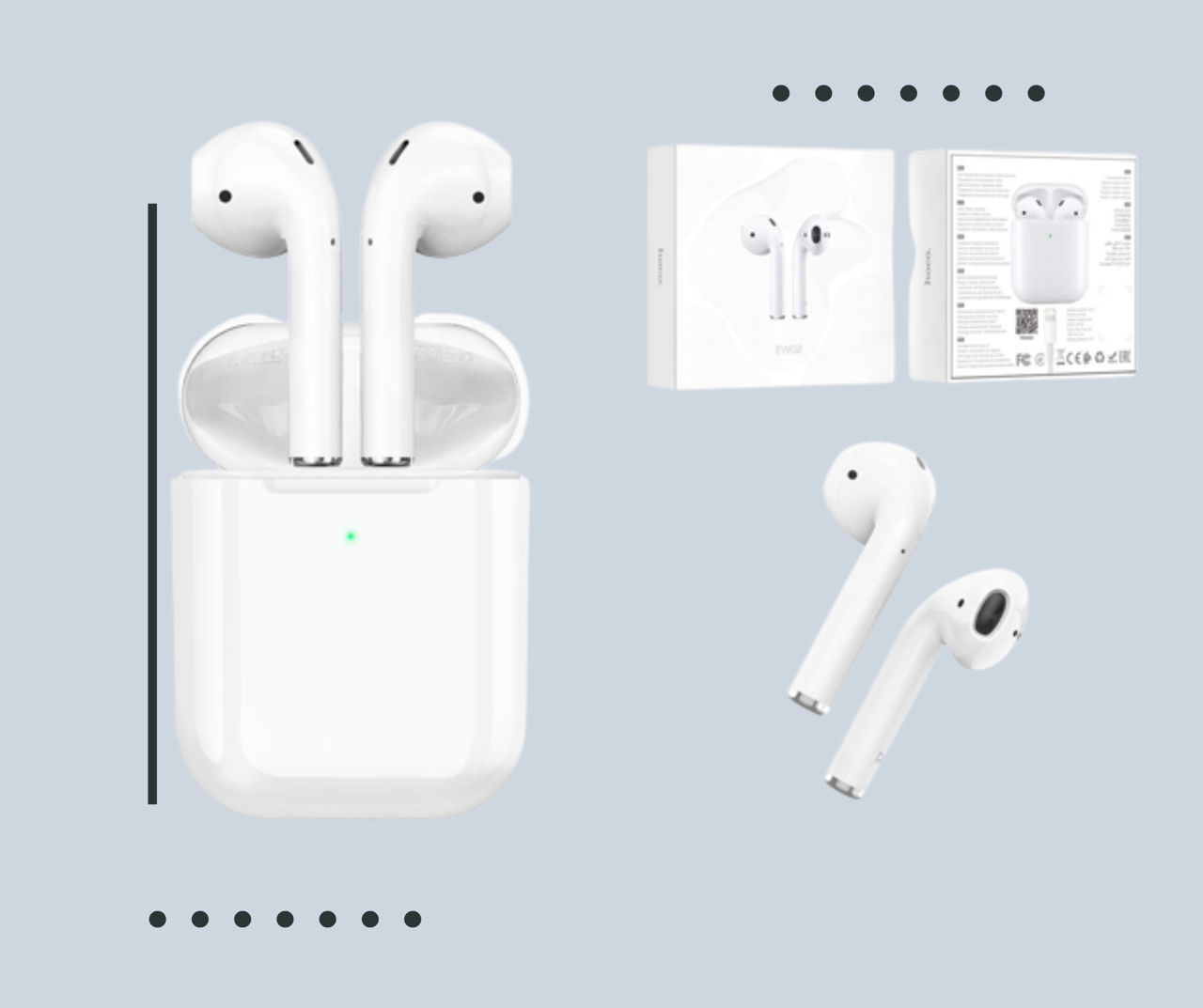 Căști Bluetooth EW02 Plus True Wireless