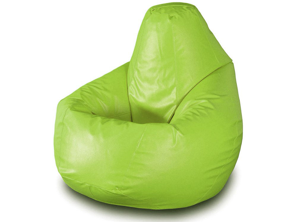 Fotolii BeanBag Para din Ecopiele marimea L, culoare verde foto 0