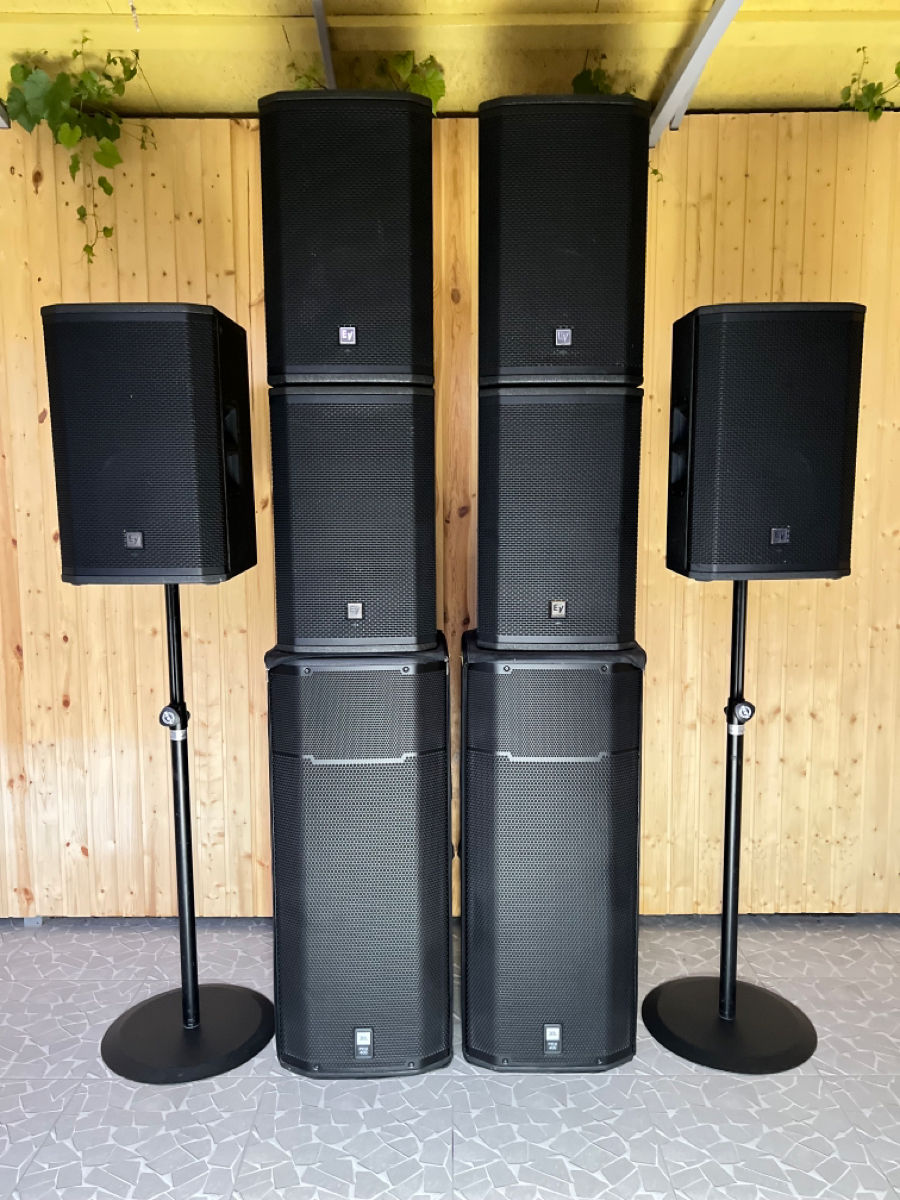 Прокат Звука JBL E-V / Аренда Звука И Света  / Chirie Boxe Sonorizare Și Lumini Karaoke Rapid JBL foto 0