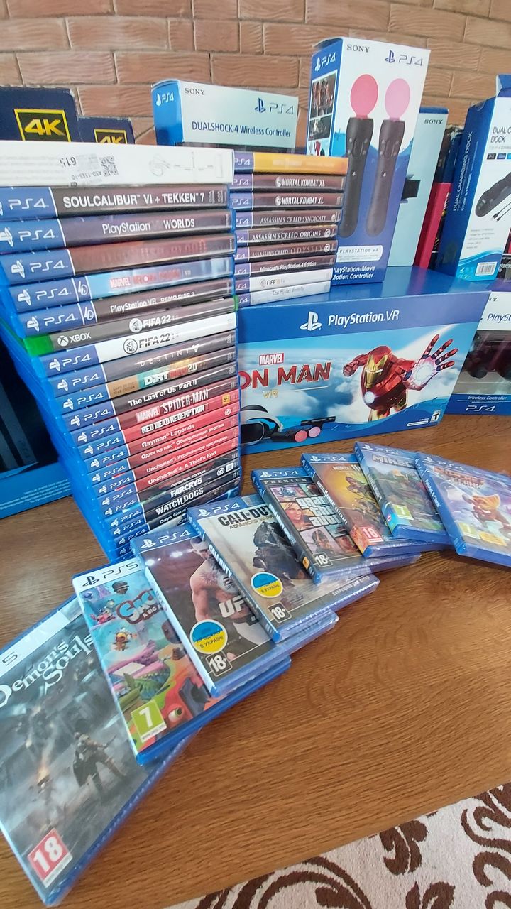 Диск Ps5/Ps4 Cod Farcry GOW GTA5 GT Rayman Spiderman UFC Diablo и т.д. Цены снижены! foto 4