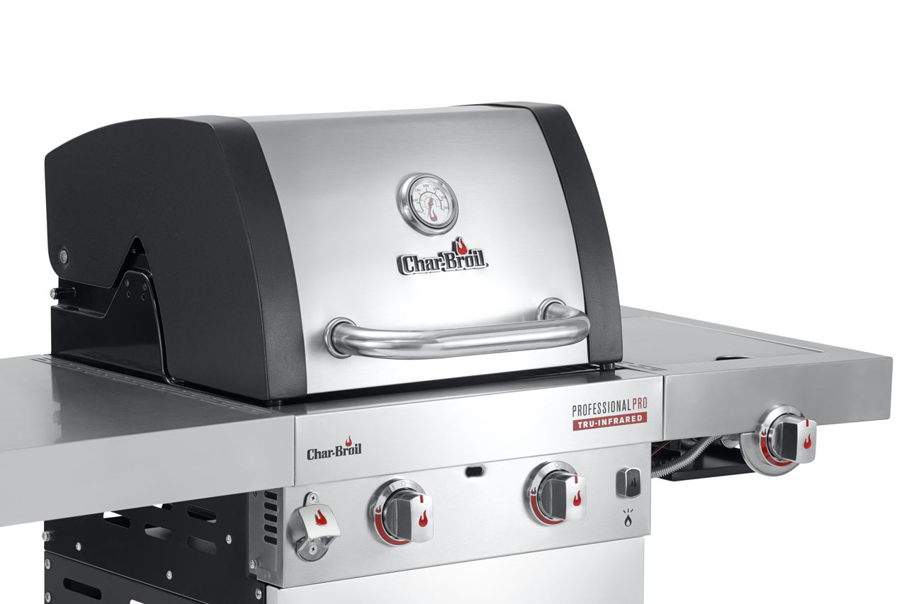 Gratare pe gaz din inox Char-Broil Professional Pro S 2, grile din fonta, sear burner, TRU-Infrared foto 10