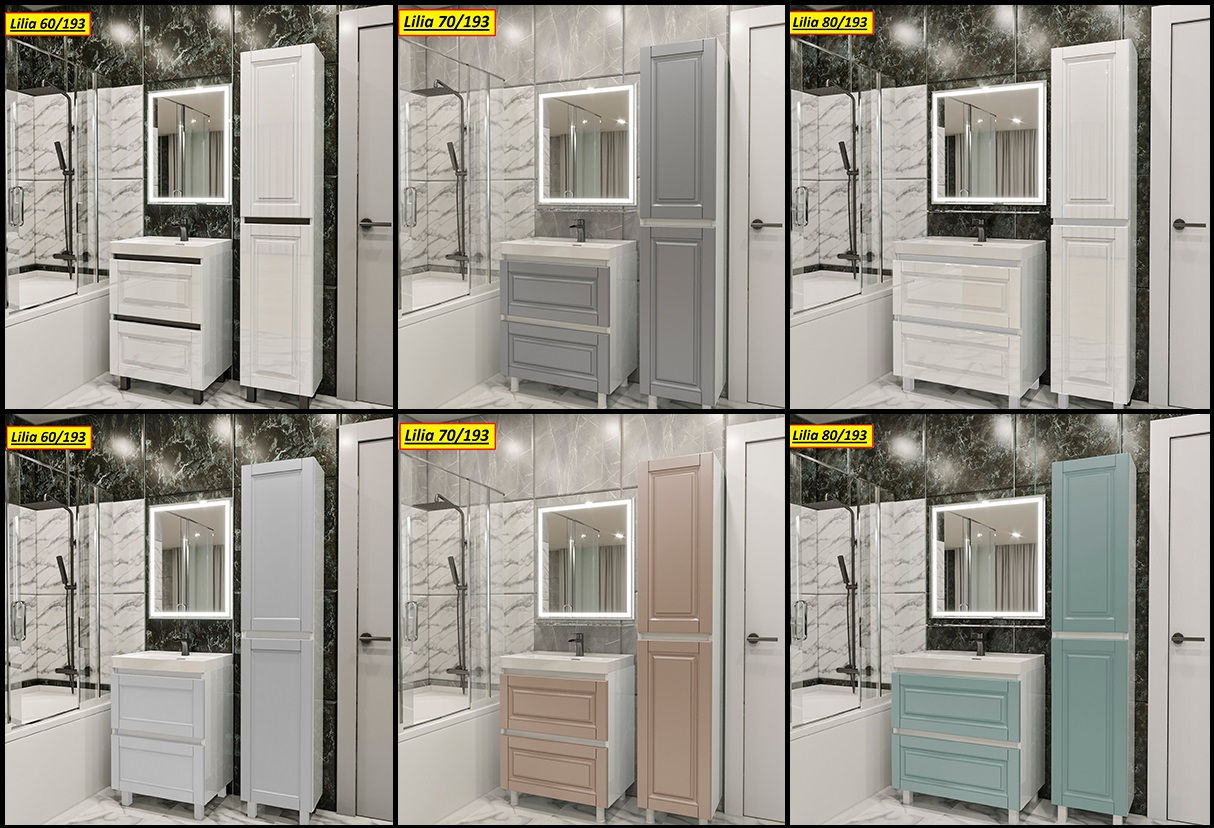 Мебель в ванную МДФ краска-глянец/мат.Фабрика.Mobilier baie MDFvopsea-lucios/mat.De la producator. фото 15
