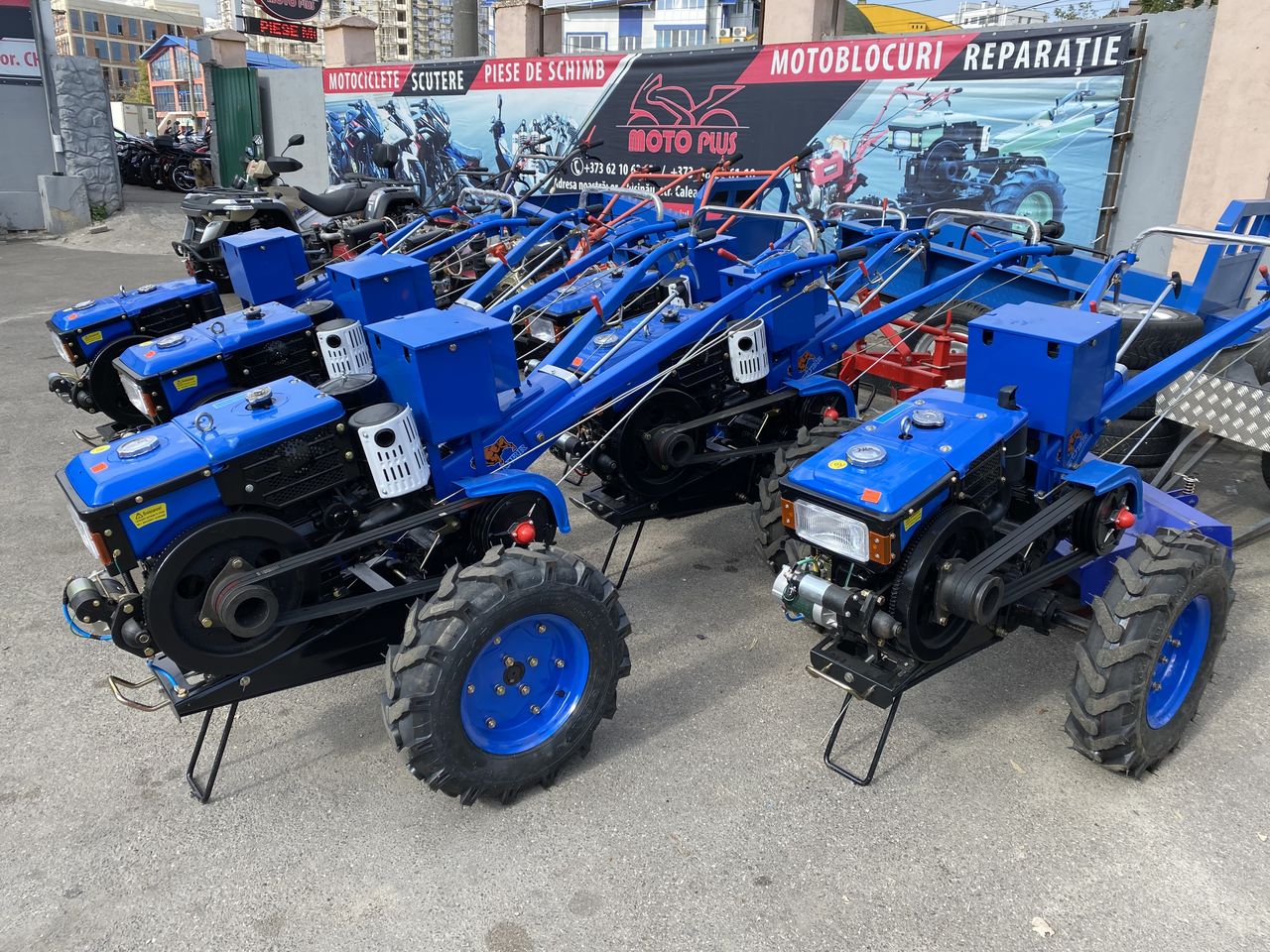 Motoblocuri zubr ,racire pe apa ,+freza , motorina,magazin motoplus foto 1