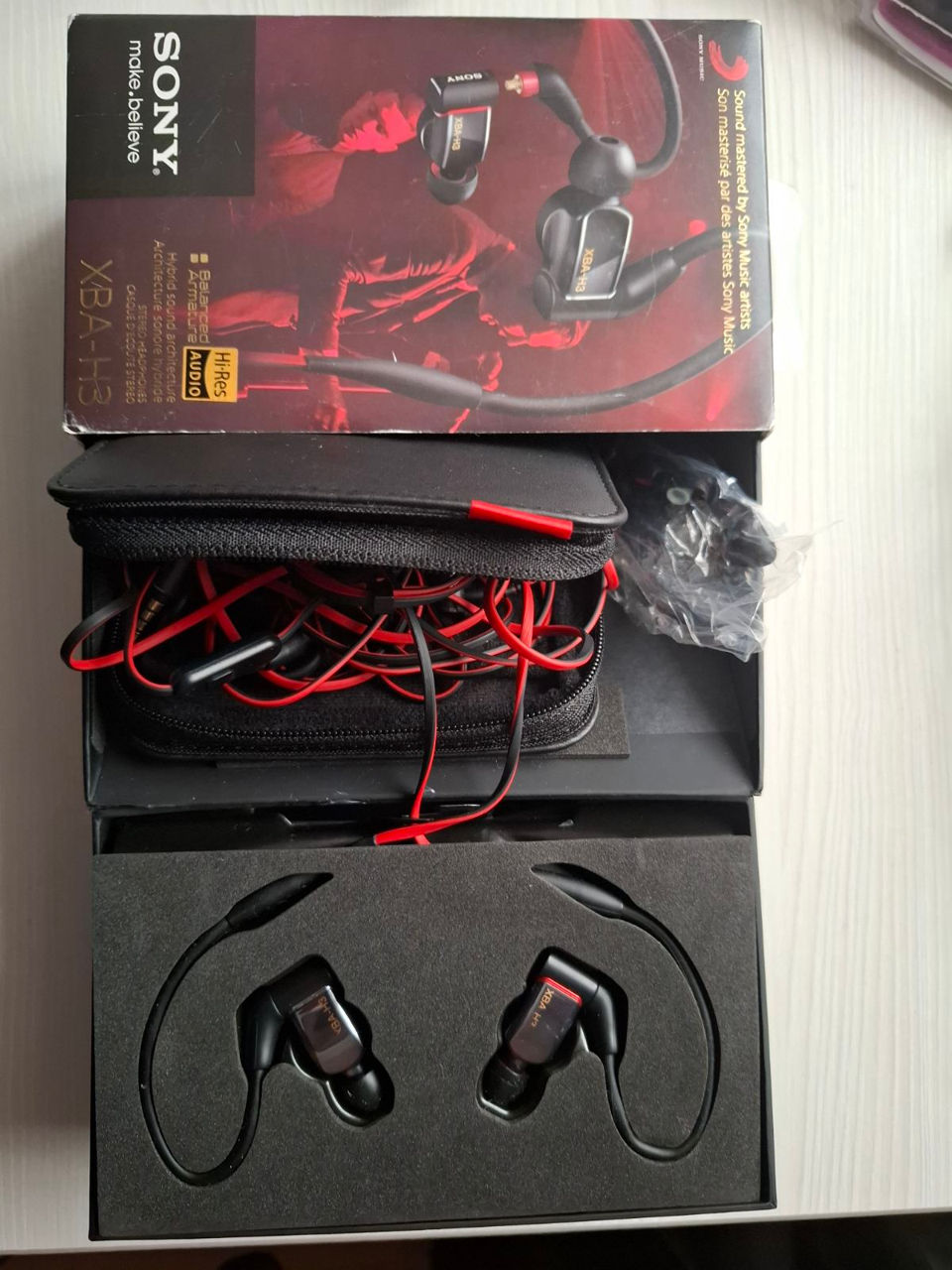 Casti Hi Fi Sony xba h3 Hibrid foto 0