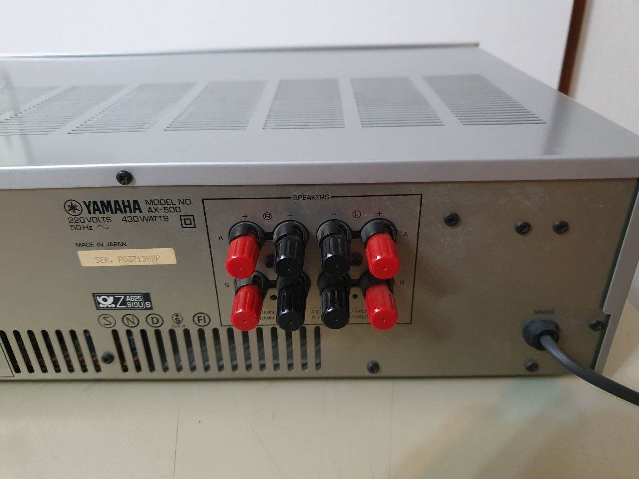Yamaha AX-500 Сказочный усилитель. foto 5