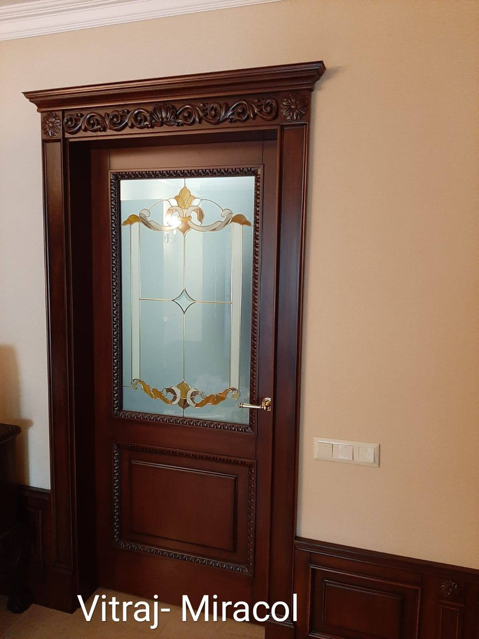Sticla decorata pentru usi, geamuri / витражи для двереи, окон foto 5
