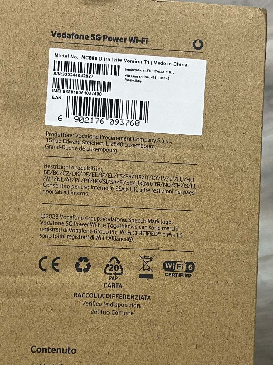 Vodafone 5G Power Wi-Fi Router 5G foto 2
