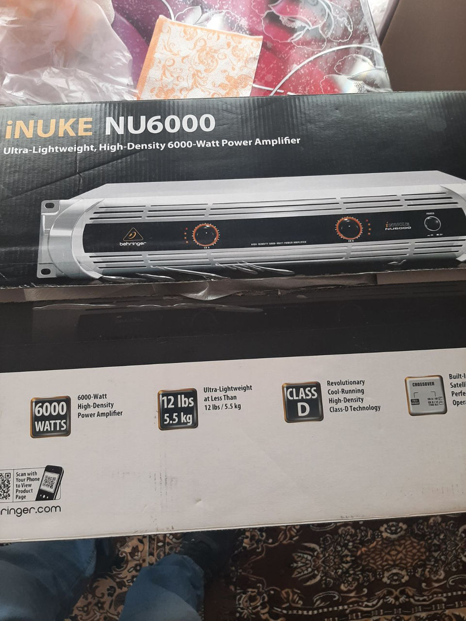 Inuke nu6000 behringer двухканальный усилитель