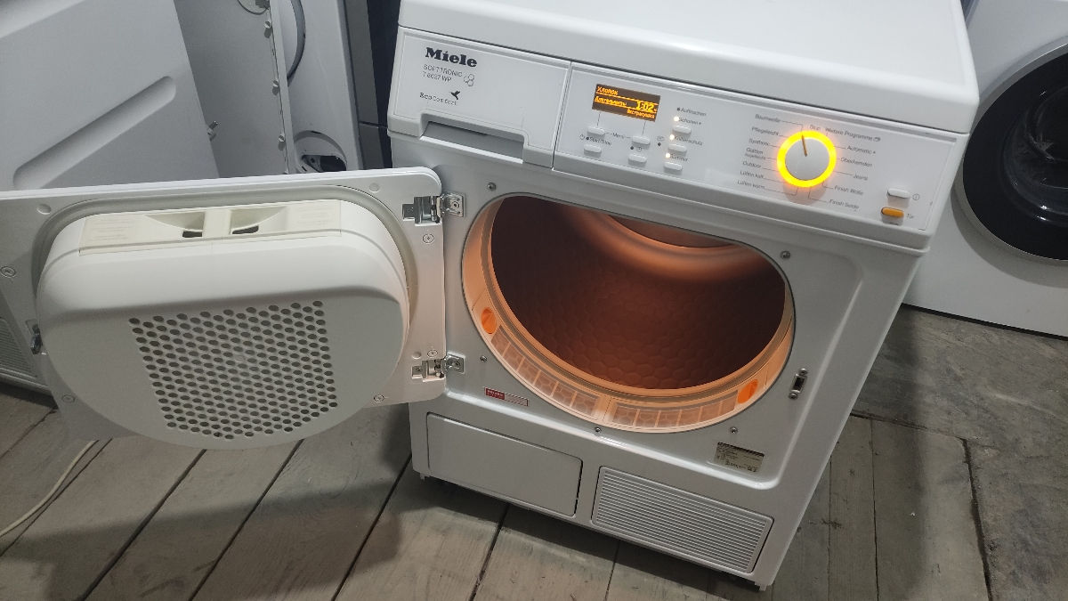 Всего 2462 часа! Сушка Miele с русским языком - рабочая лошадка с тепловым насосом! foto 7
