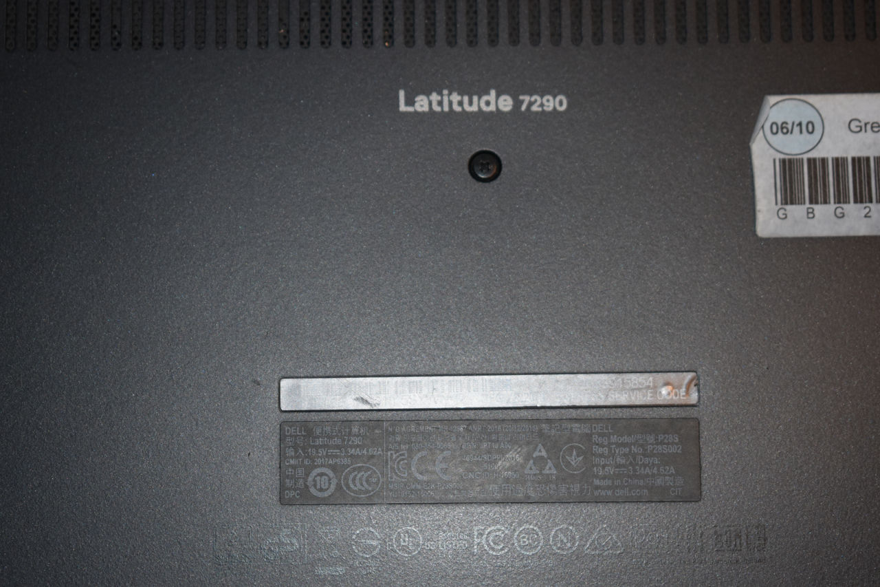 Notebook Dell Latitude 7290 12.8 Anti-Glare Intel i5-8350U 8GB 256GB SSD Intel UHD620 foto 6