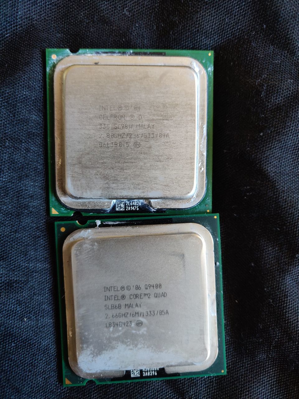 Процессоры INTEL, AMD, socket 478, 775, FCPGA988, AM2, FS1