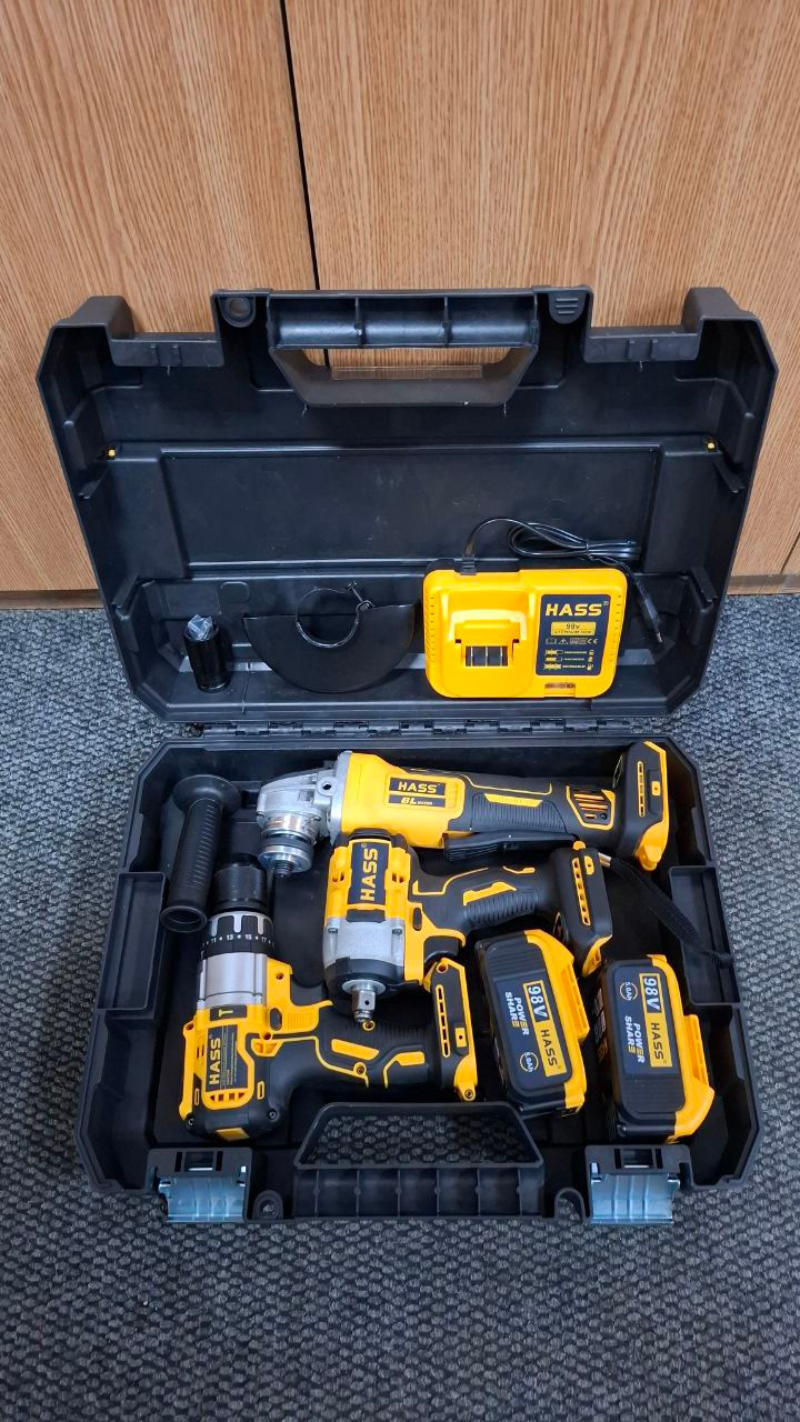 Masina de gaurit cu acumulator 20V/5Ah HASS (HAKI) seturi preturi mici foto 7