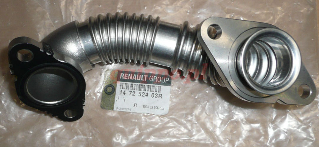 Патрубок системы EGR 1.6dCi Nissan Renault foto 0