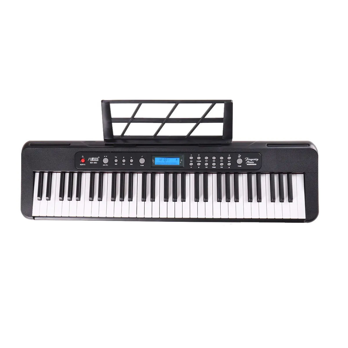 Синтезатор admusic b681 lcd black динамический (новые, гарантия, рассрочка. бесплатная доставка) foto 8