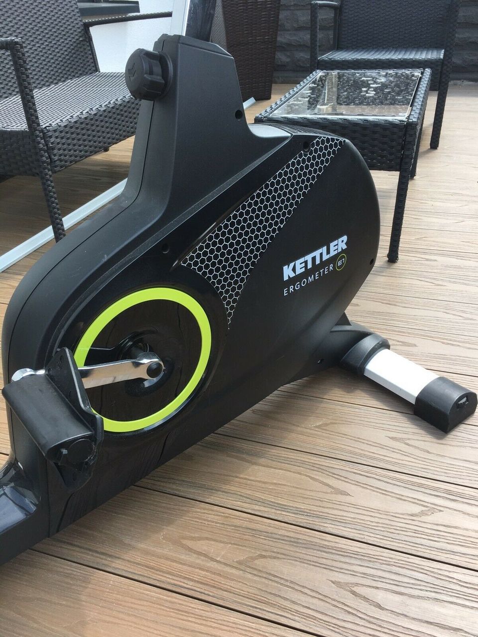 Велотренажер Kettler E1. Bicicleta fitness.