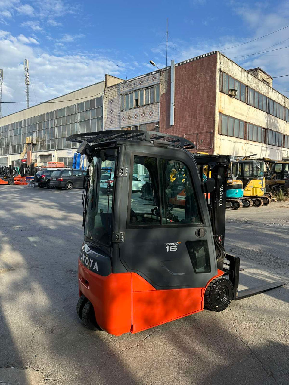 Electrostivuitor Toyota 1.6t/ Электропогрузчик Тойота 1,6т foto 10