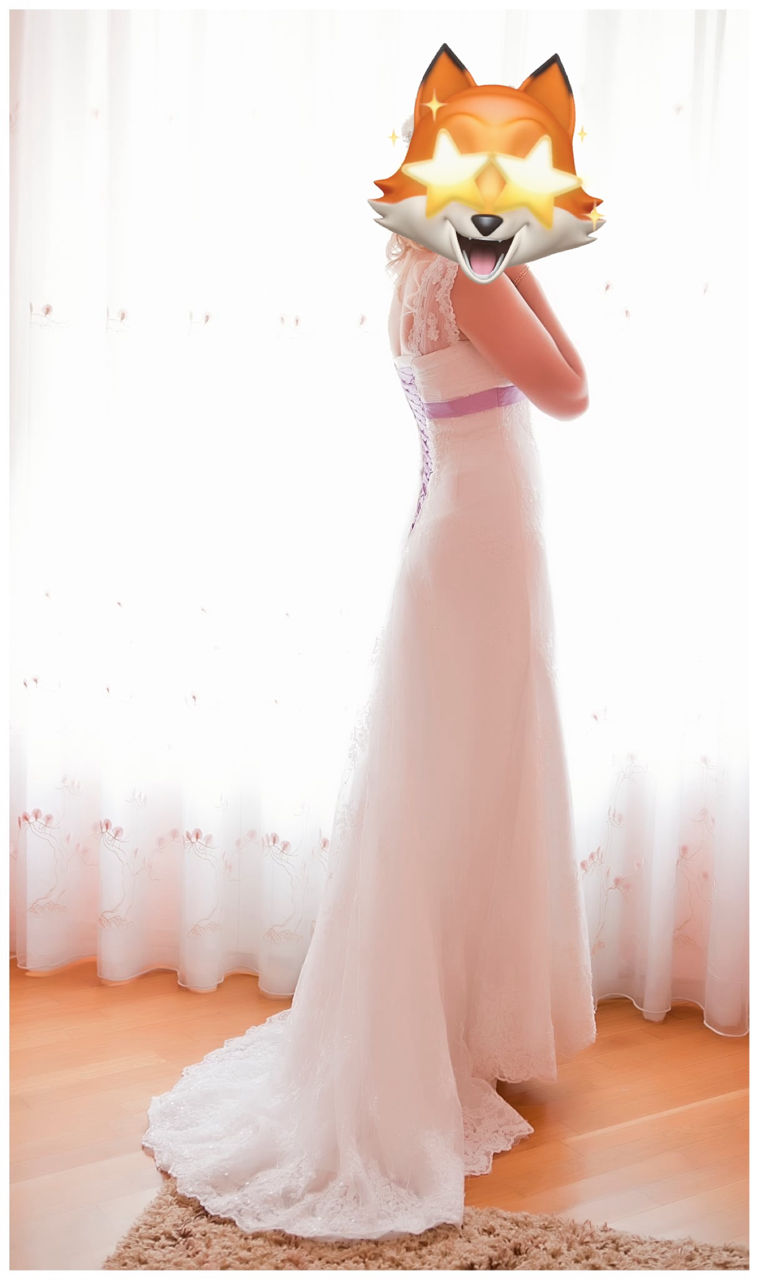 Rochie de mireasă de tip sirenă (cu trenă) фото 1
