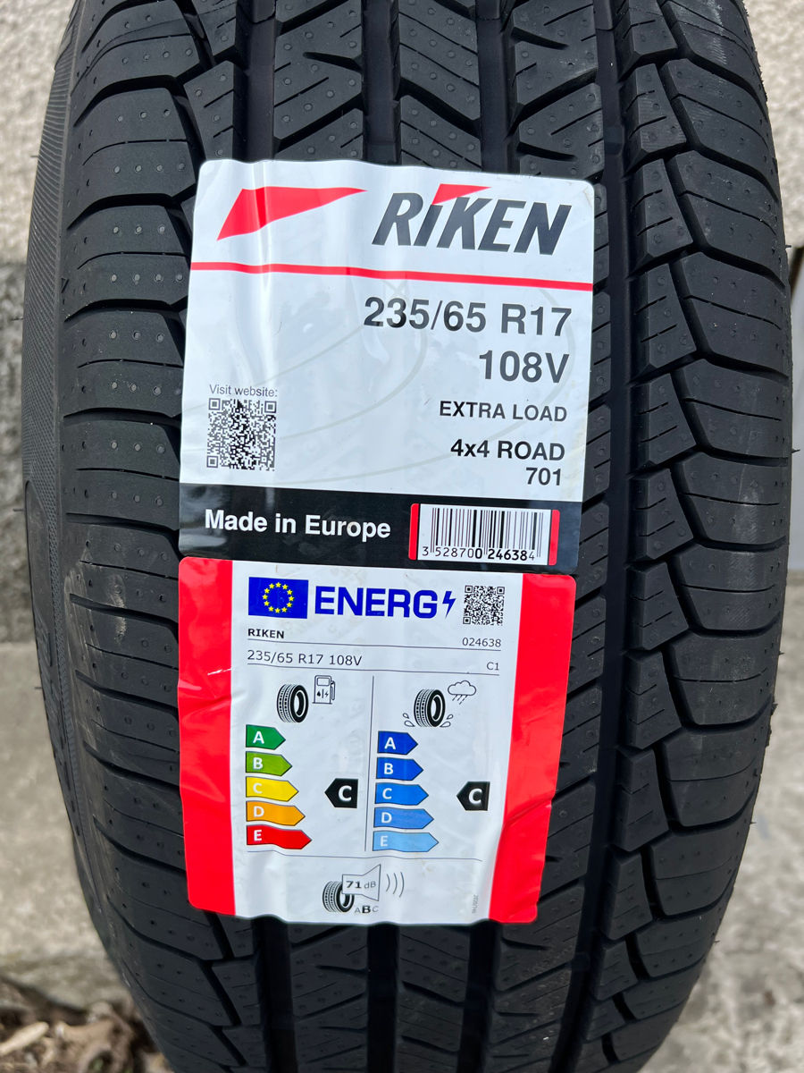 235/65 R17 Riken 4x4 Road 701 (Michelin Group)/ Доставка, livrare toata Moldova foto 1