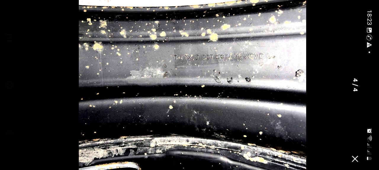 Штампованные диски R17, 6x139.7, ЦО 106.1, 6J - Toyota Hilux / Land Cruiser Prado... Mitsubishi и др фото 3