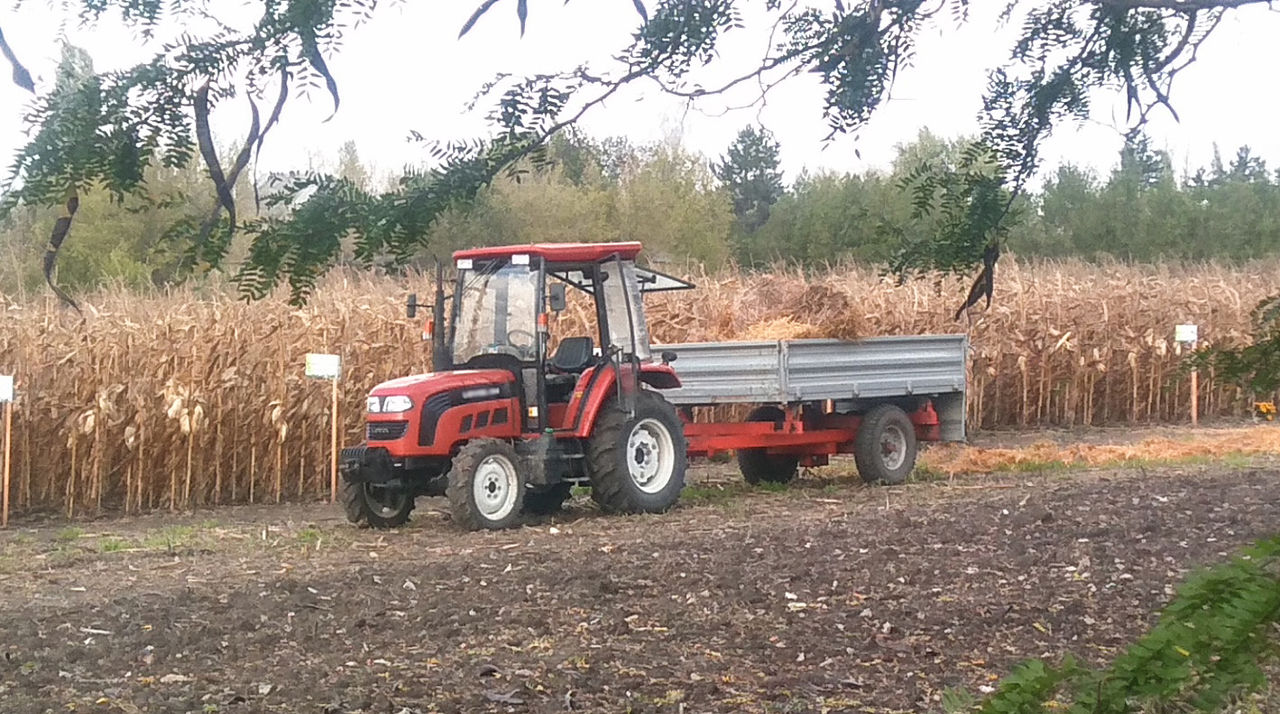 Semiremorcă pentru tractor PTT-3 (basculabila 3 parti) foto 2