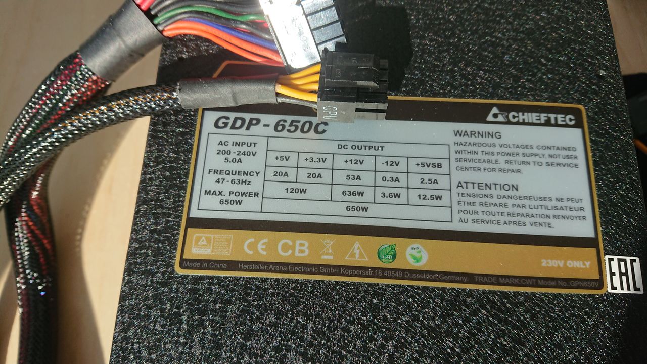 Chieftec A90 GDP-650C ATX 650W