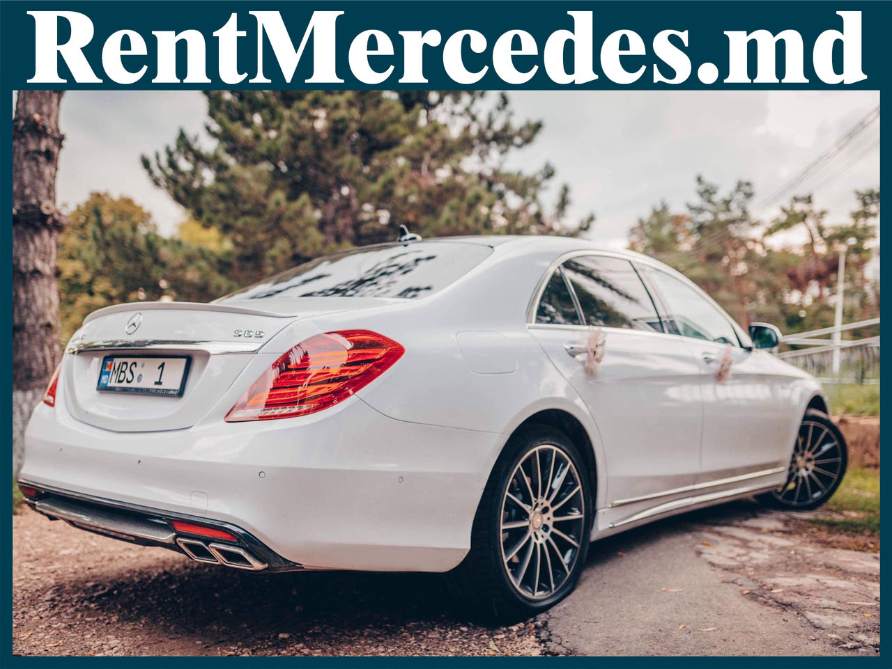 Chirie/прокат Mercedes S Class W222 AMG S65 alb/белый foto 3