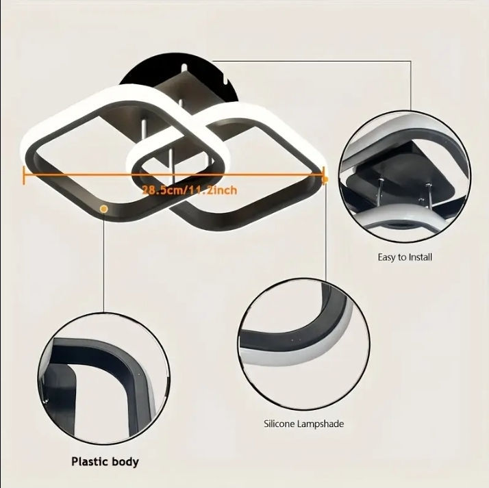 Lustra moderna, noua, led foto 1