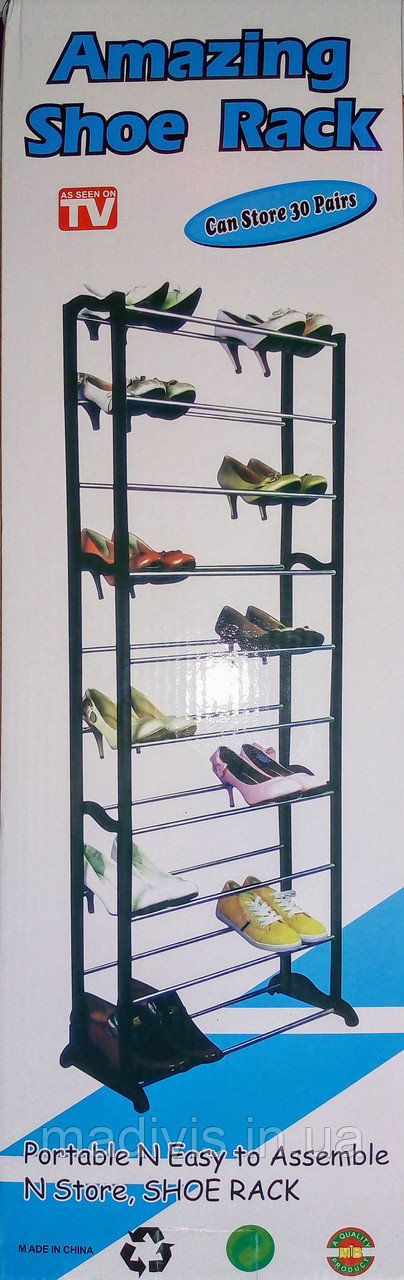 Органайзер для обуви Amazing shoe rack 30пар foto 4