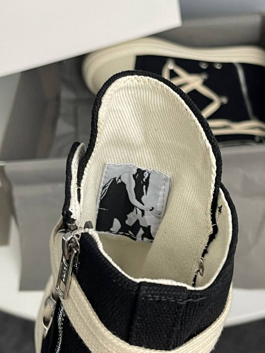 Rick Owens Hexagram Black Milk Lace foto 4