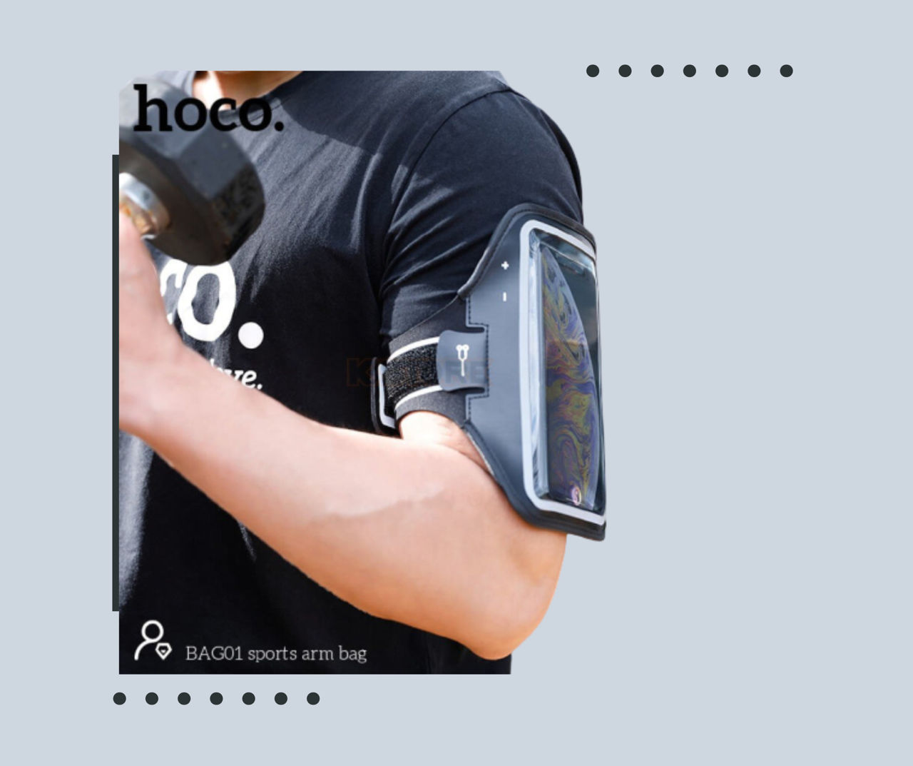 BAG01 Спортивная повязка на руку