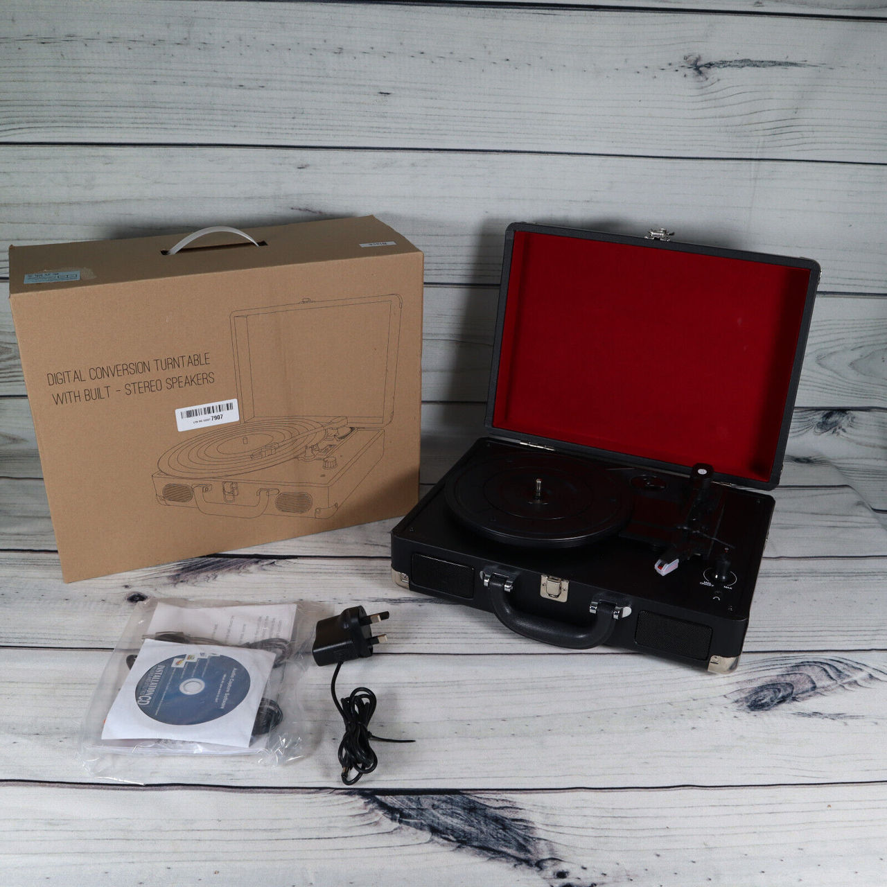 New!!! Digitnow Vinyl Pick-up / Bluetooth / Переносные Чемонданчики / / Есть Разные Пластинки фото 4