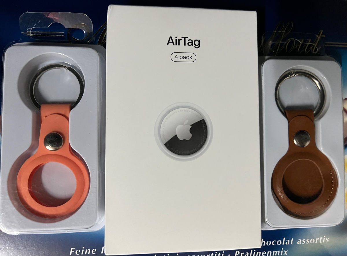 Apple original AirTag 4 pack фото 5