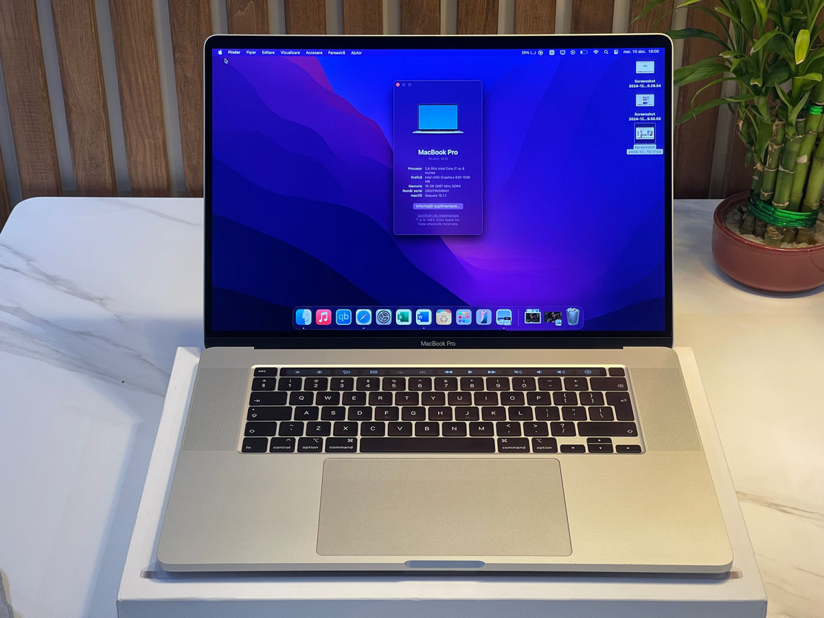 MacBook Pro 16 inch i7 Bălți foto 5