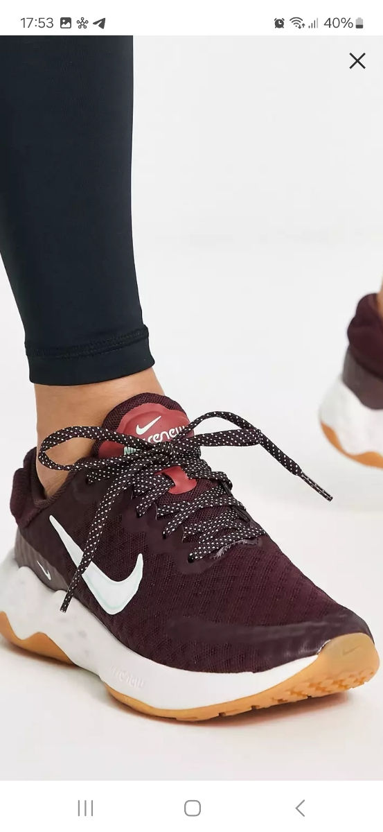 Nike renew ride 3, 39 наш размер фото 0