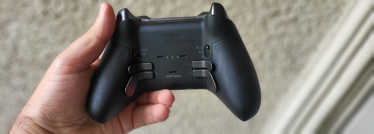 Xbox One Elite Series 2 Wireless Controller - Black foto 4