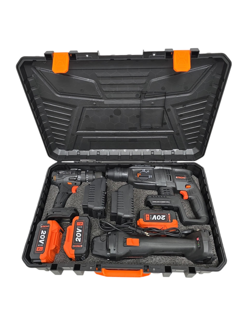 Set de scule fără fir 3 în 1 stromo pa210set - kw - livrare/achitare in 4rate/agrotop foto 5