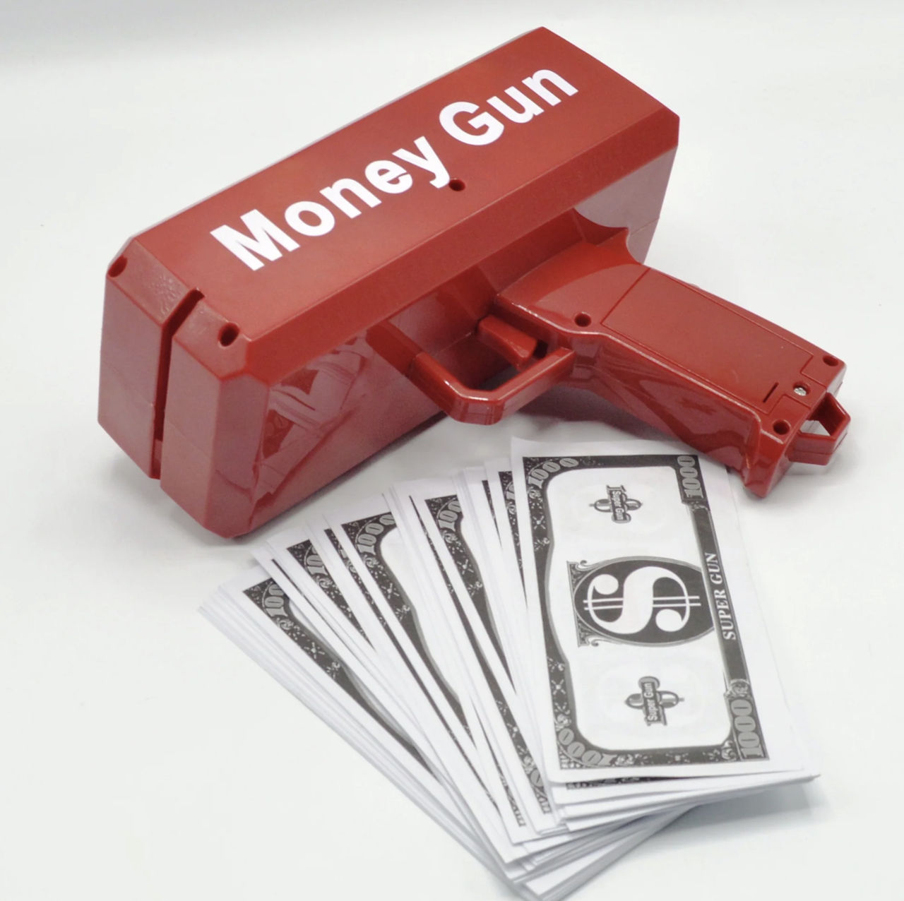 Пистолет для метания денег supreme money gun денежный пистолет фото 0