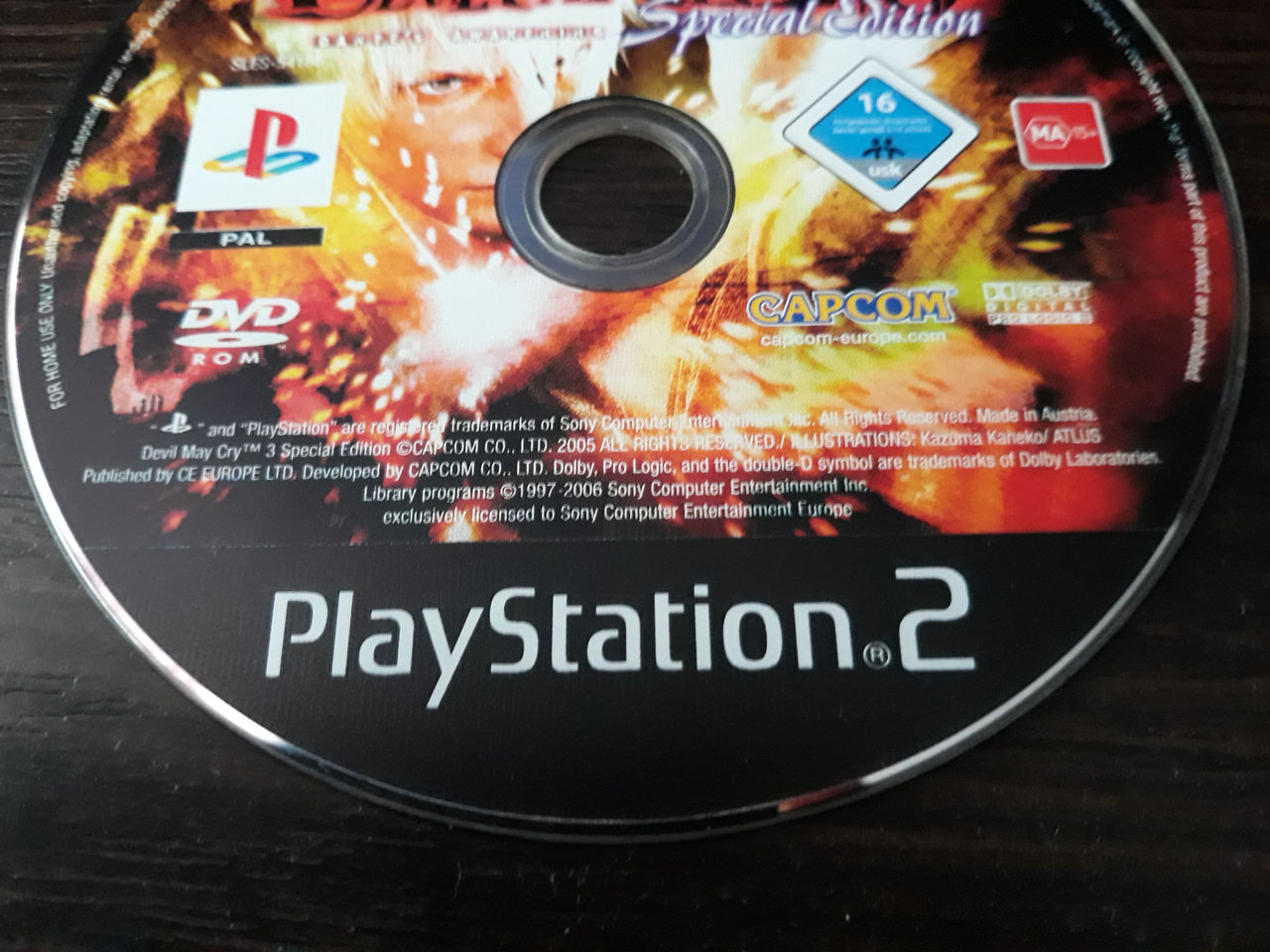 Продам игровой диск с игрой на ps2