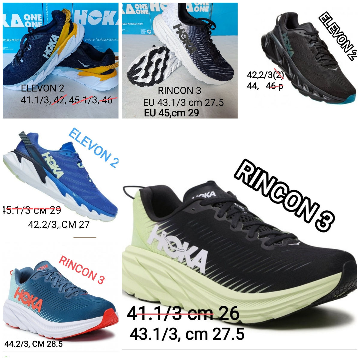 Самые быстрые! Hoka Carbon X2, X3, Rocket X, Mach 4, 5, Rincon 3, Elevon 2. Оригинал! foto 3