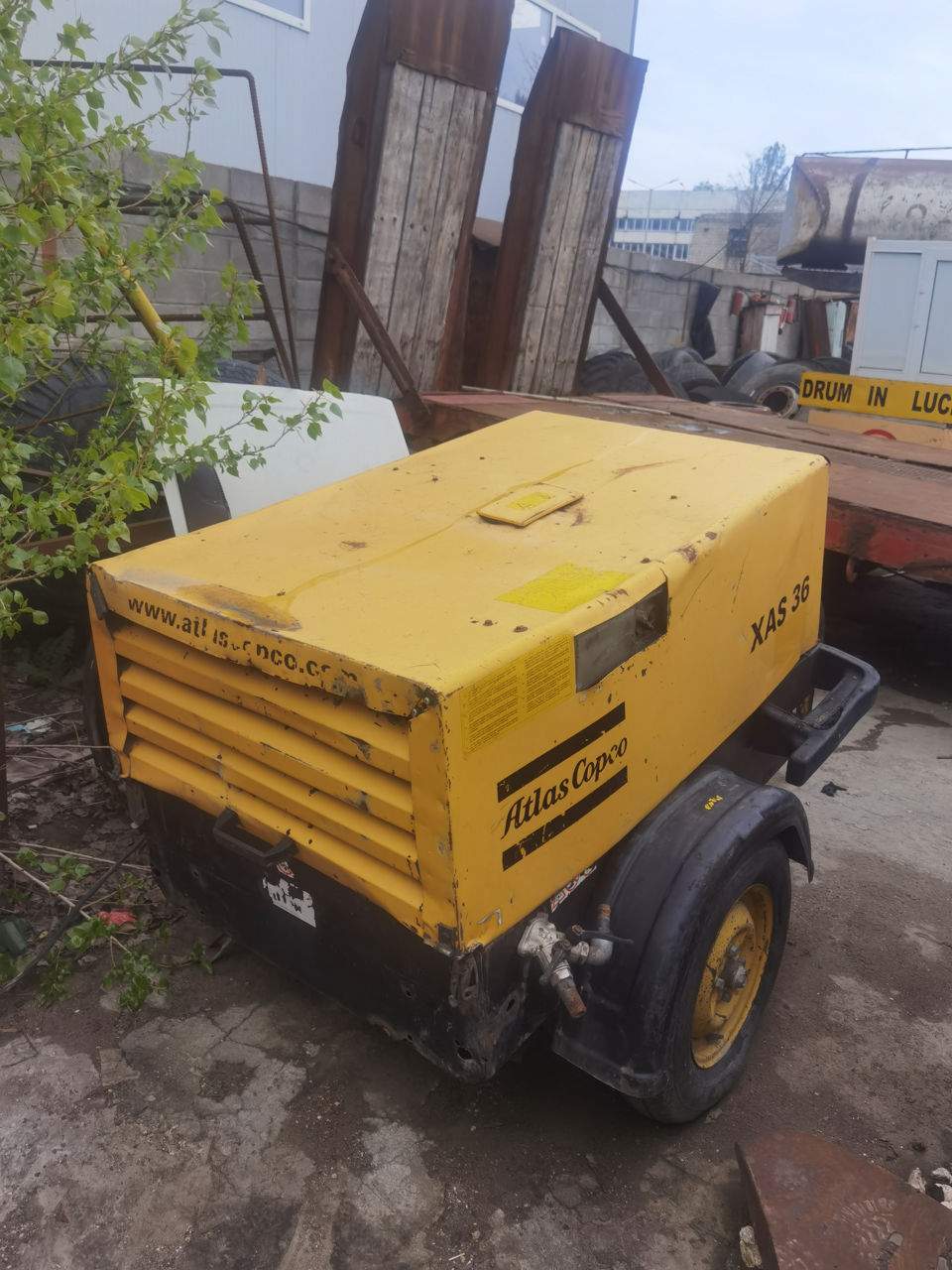 Compresor Atlas Copco xas 36 foto 2