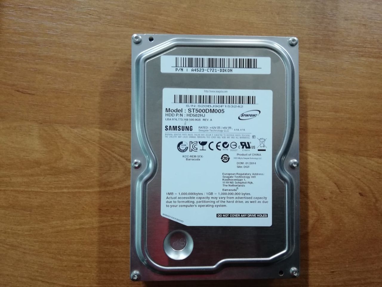 Жесткие диски для ноутбуков 2.5" 500Gb!