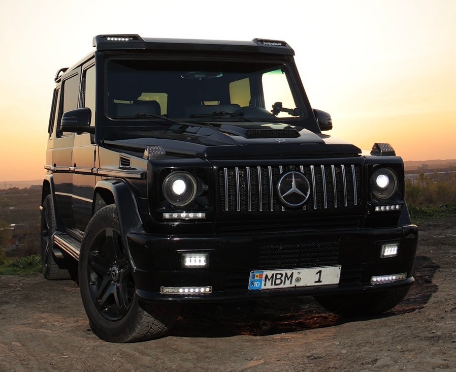 G Class (Gelandewagen) negre / Гелендваген черные - 170 €/zi & 25 €/ora (2) foto 10