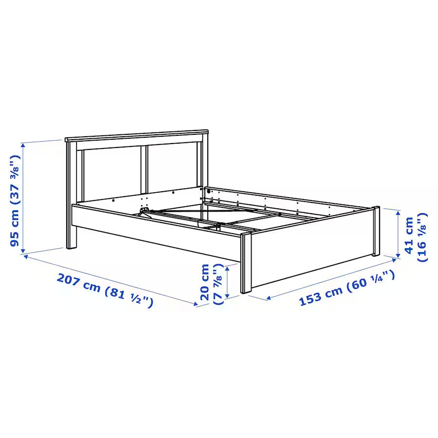 Pat IKEA Songesand/Luroy 140x200 фото 6