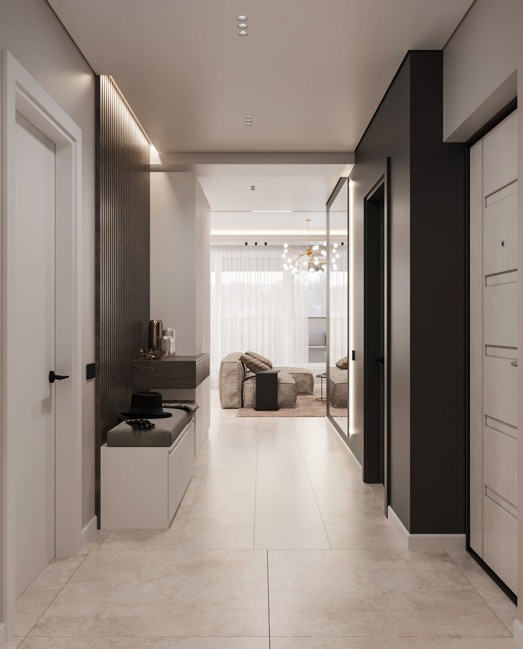 Design interior/ stil modern/ 86m2/ amenajeri/ construcții/ decor/ proiecte foto 2