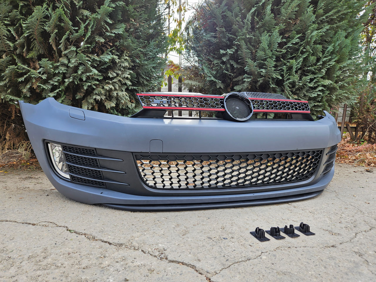 Bara Fata GTI VW Golf VI 6 Hatchback Coupe (2008-2013) GTI Look foto 2