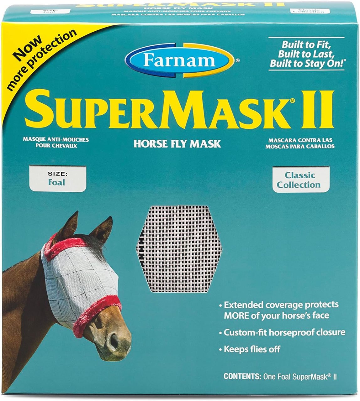 Маска SuperMask II без ушей для жеребят foto 0